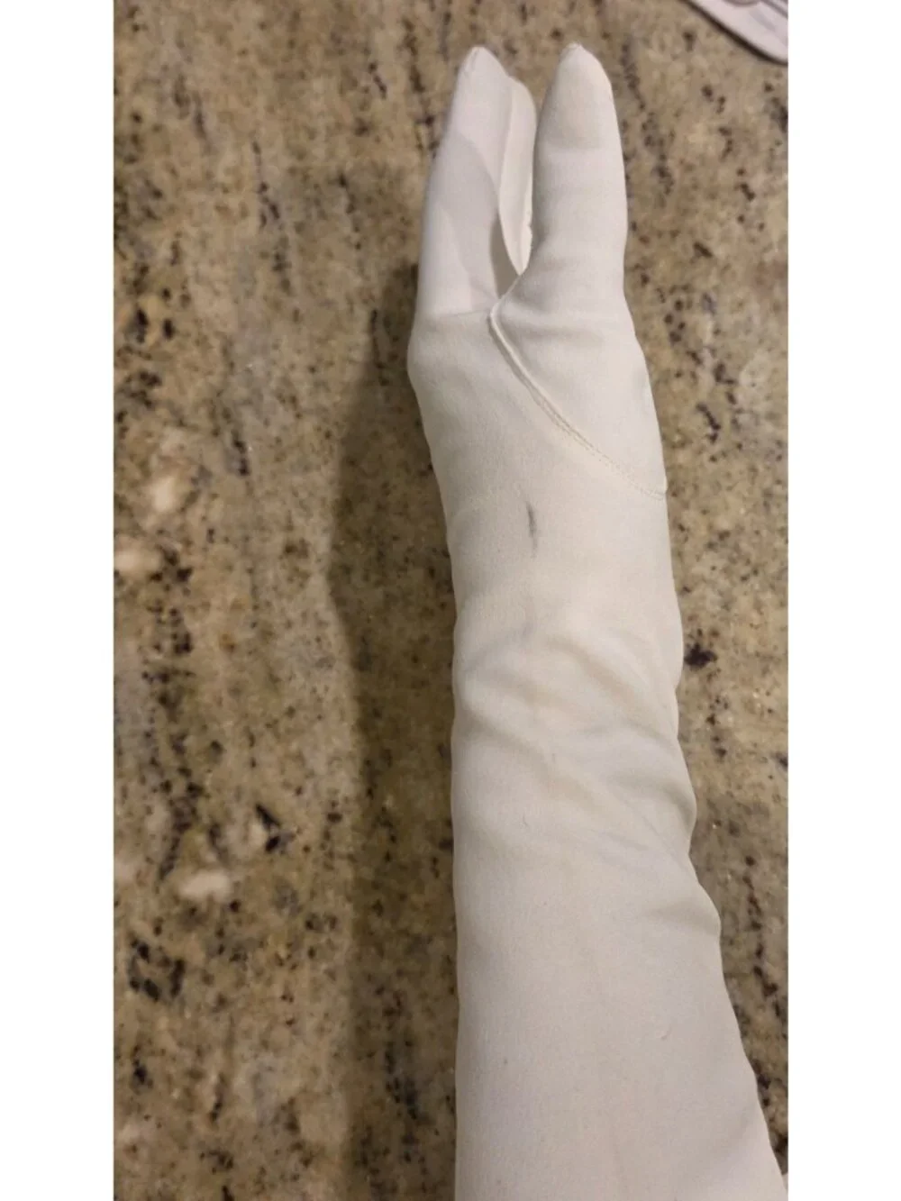 Vintage Womens Size S / 6.5 Off-White Cotton Stretch Formal 13